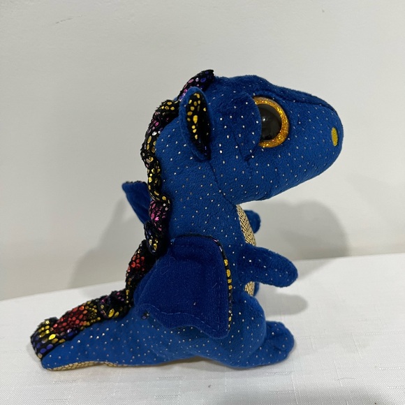 TY Safire Dragon Beanie Boos  Stuffed Animal Plush - Picture 3 of 5